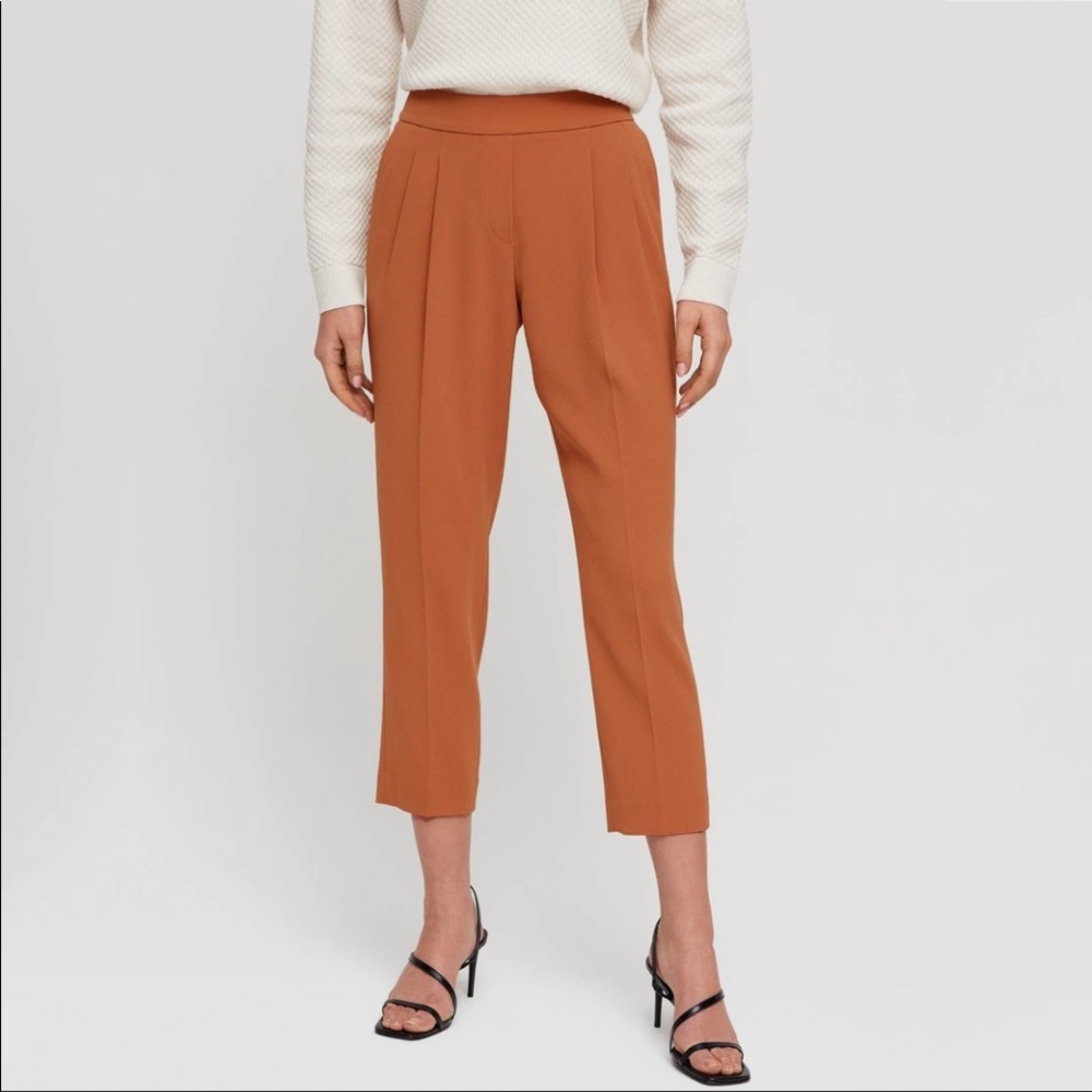 Babaton Cohen Cropped Pleated Dress Pant 4 #1156